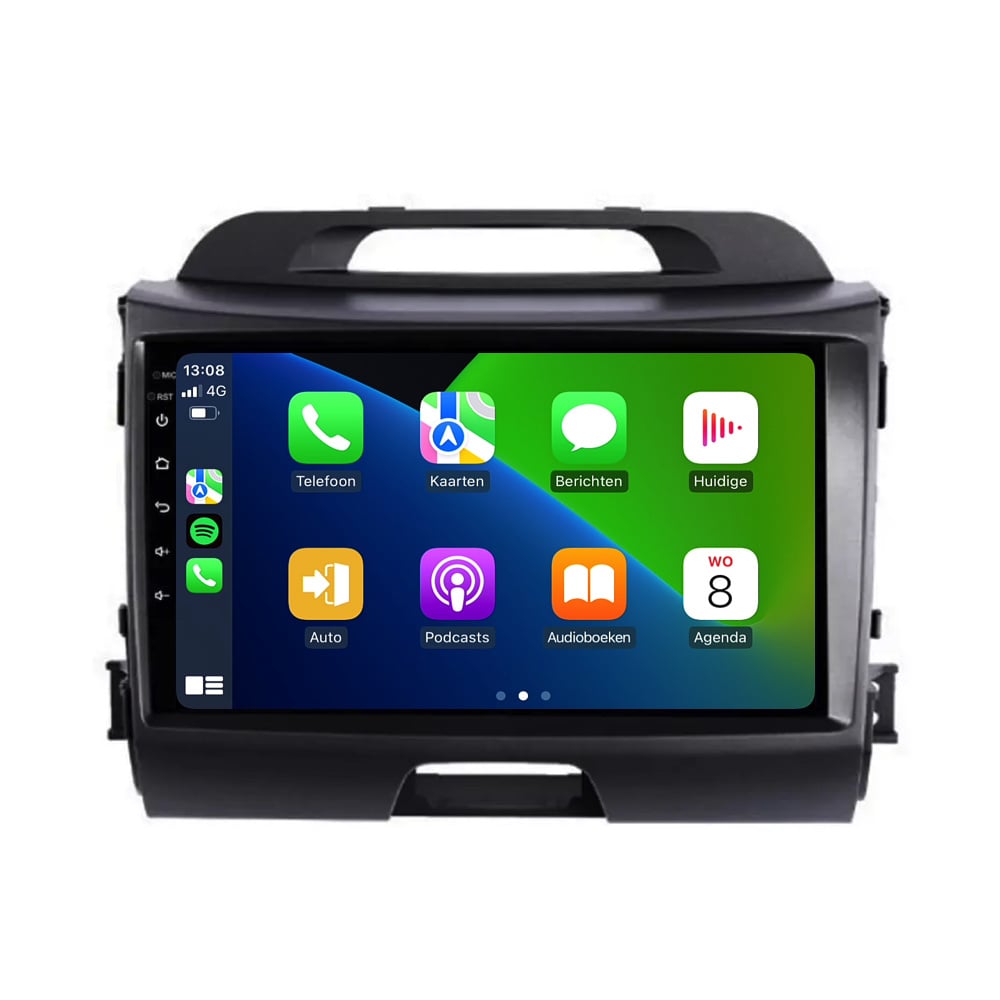 Kia Sportage | Android 13 | Autoradio | 2010 t/m 2015 | CarPlay & Android Auto