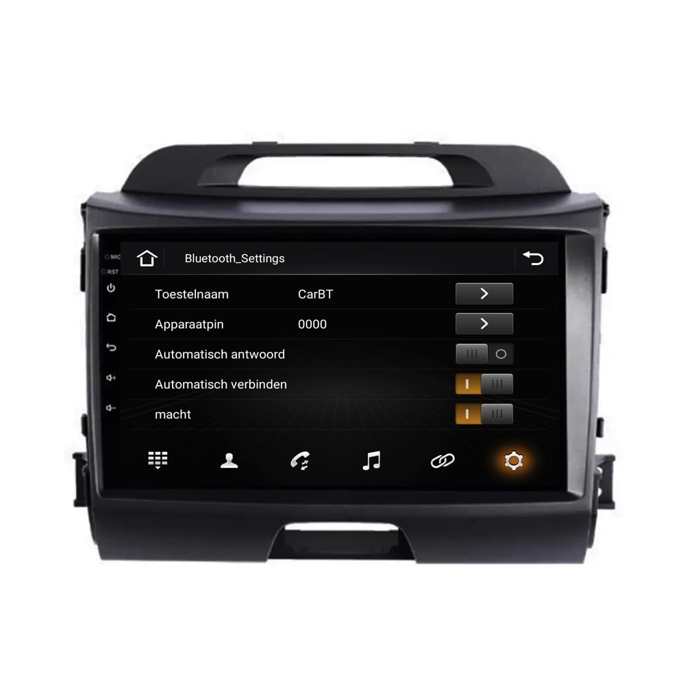 Kia Sportage | Android 13 | Autoradio | 2010 t/m 2015 | CarPlay & Android Auto