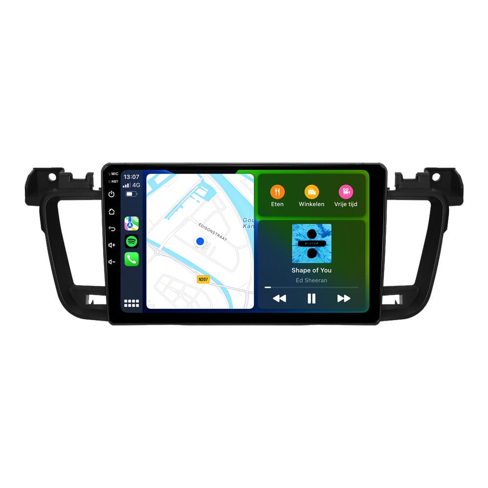 Peugeot 508 | Android 13 | Autoradio | 2011 t/m 2018 | CarPlay & Android Auto
