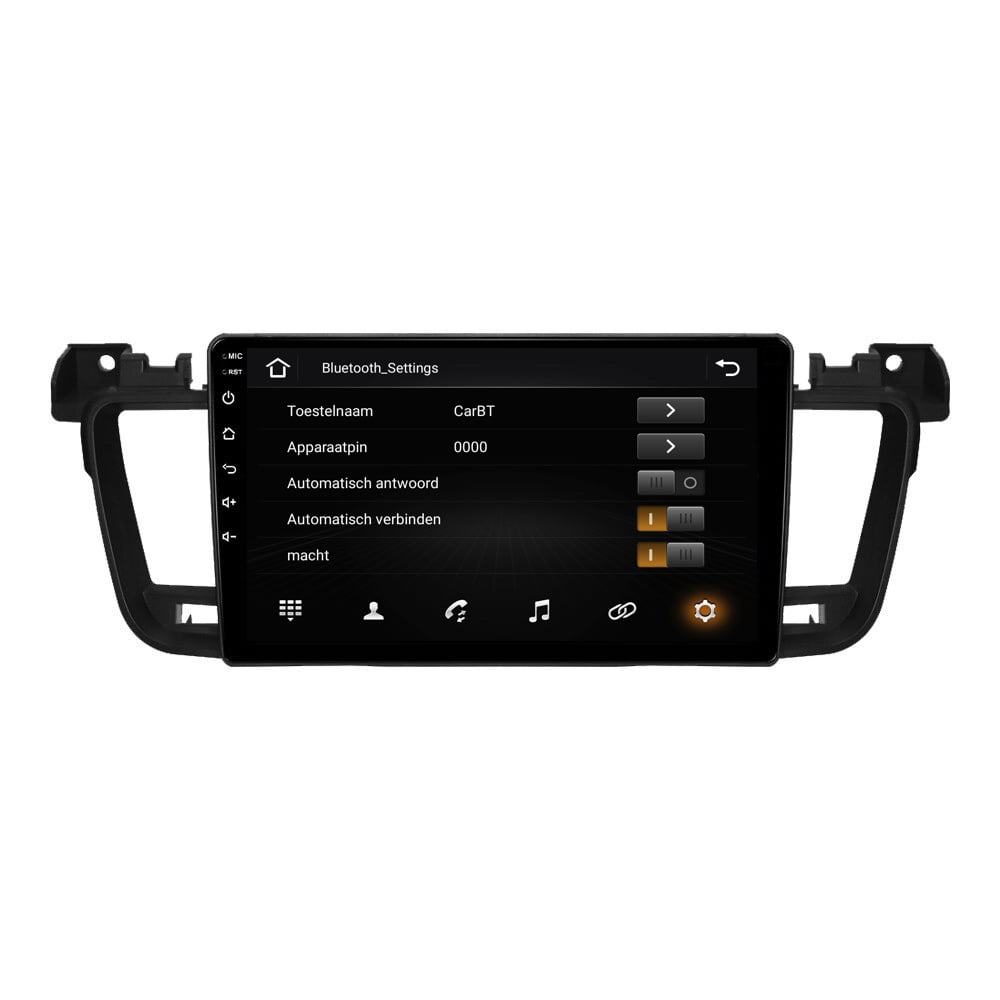 Peugeot 508 | Android 13 | Autoradio | 2011 t/m 2018 | CarPlay & Android Auto