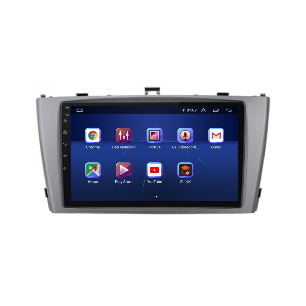 Toyota Avensis Android 13 autoradio CarPlay Android Auto 2009-2014