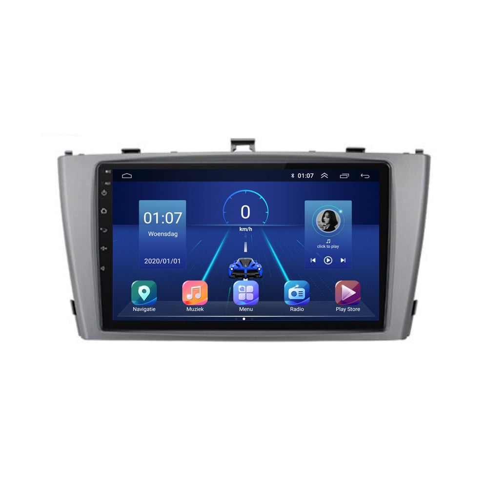 Toyota Avensis Android 13 autoradio CarPlay Android Auto 2009-2014