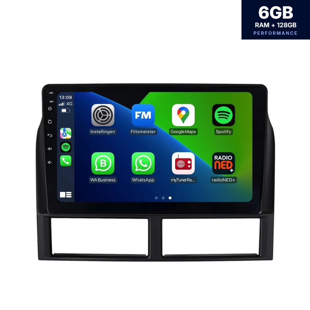 Jeep Grand Cherokee CarPlay & Android Auto autorradio | 1999–2004 | Android 13 | Davilon