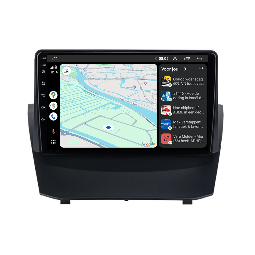 Ford Fiesta | Android 13 | Car radio | 2013 to 2017 | CarPlay & Android Auto