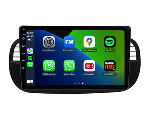 Collection image for: Fiat 500 from 2007 to 2015 Car radio with CarPlay & Android Auto