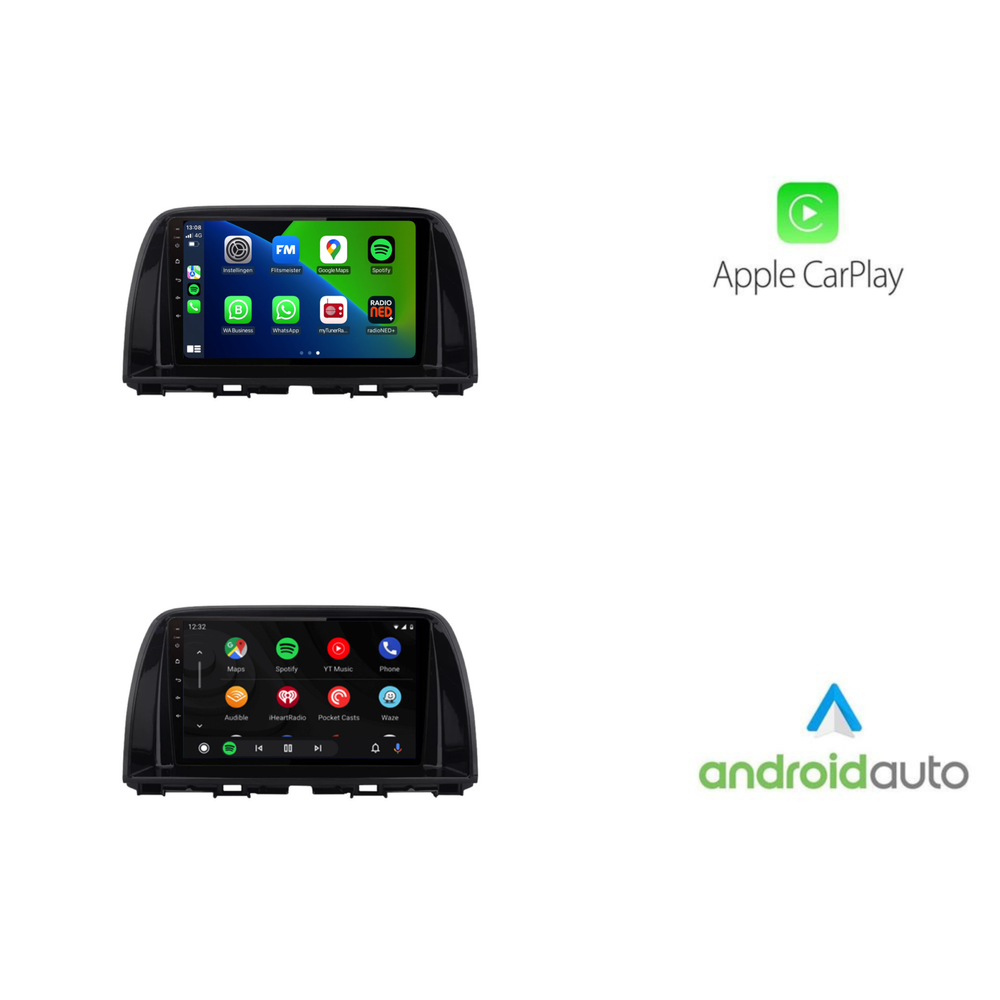 Mazda CX-5 | Android 13 | Autoradio | 2012 t/m 2016 | CarPlay & Android Auto