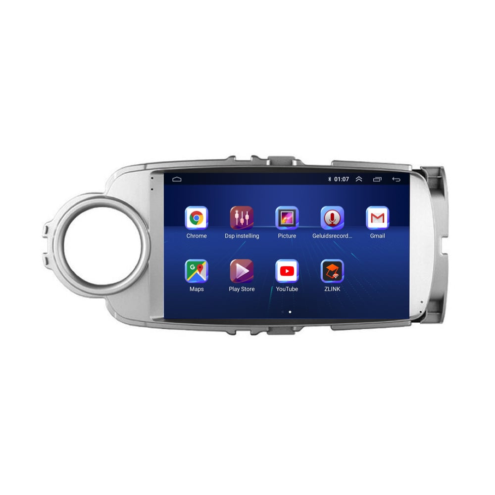 Toyota Yaris Android 13 car radio CarPlay Android Auto 2011-2019