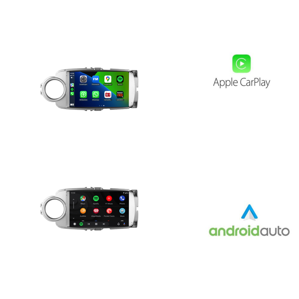 Toyota Yaris Android 13 car radio CarPlay Android Auto 2011-2019