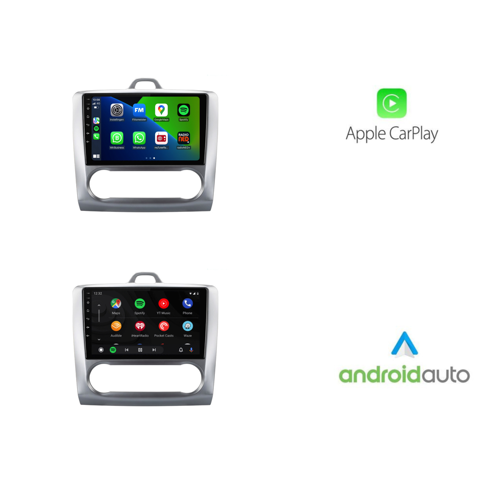 Ford Focus Android 13 Autoradio | 2004 t/m 2010 | CarPlay