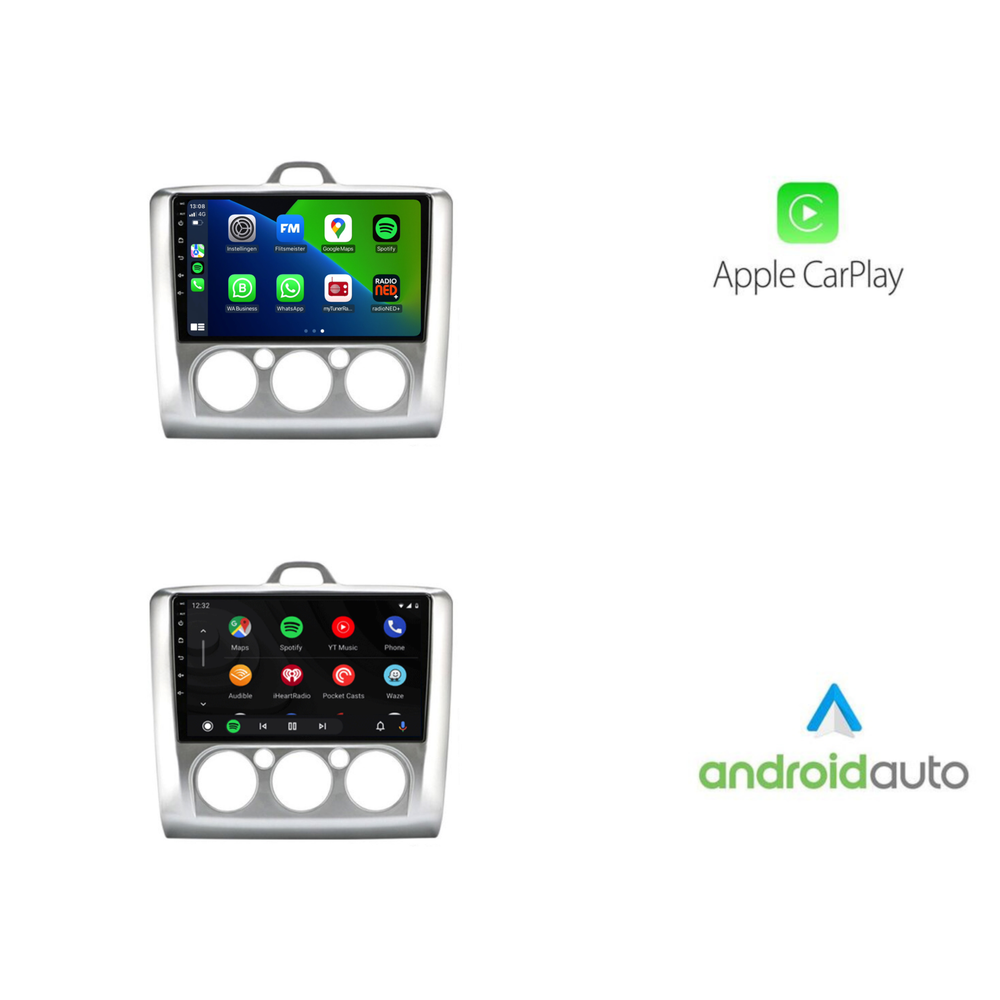 Davilon Ford Focus | Android 13 | Autoradio | 2004 t/m 2010 | CarPlay & Android Auto
