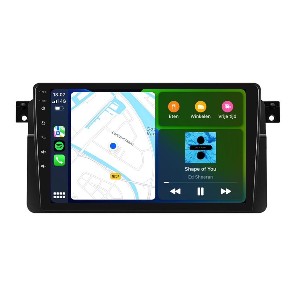 Radio Coche BMW Serie 3 E46 CarPlay | 1999 a 2005 | Android Auto