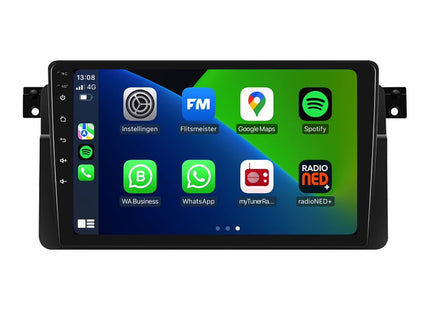 BMW 3-serie E46 CarPlay Autoradio | 1999 t/m 2005 | Android Auto