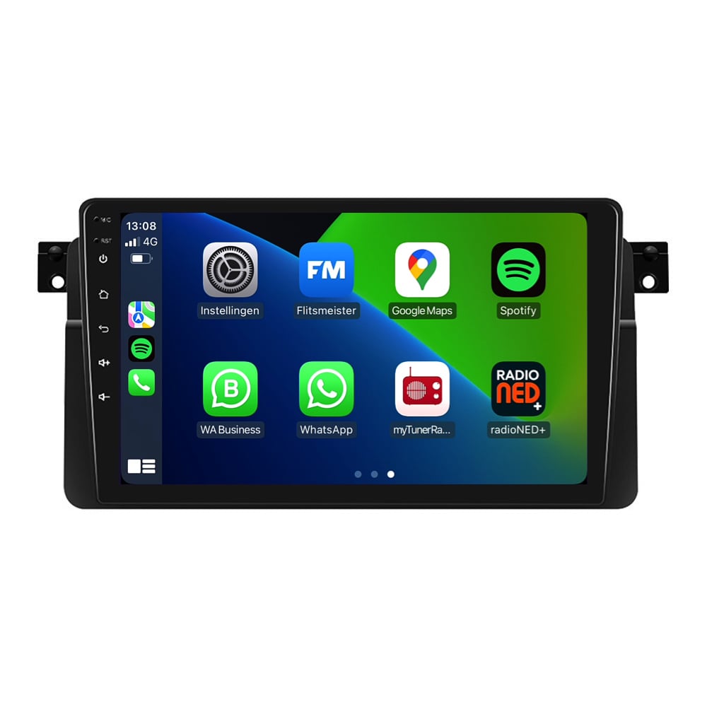 Radio Coche BMW Serie 3 M3 CarPlay Android 13 | 2002 a 2005 | Carplay y Android automático