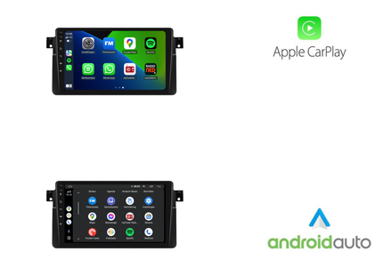 BMW 3-serie E46 CarPlay Autoradio | 1999 t/m 2005 | Android Auto