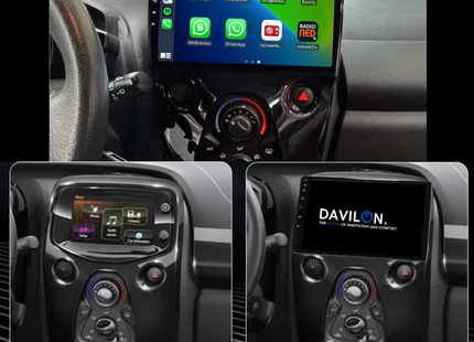 Peugeot 108 | 2014 t/m 2023 | Android 13 | Autoradio | 10 INCH | Met Frame | Carplay & Android Auto
