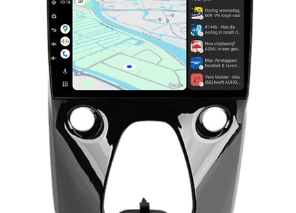 Peugeot 108 | 2014 t/m 2023 | Android 13 | Autoradio | 10 INCH | Met Frame | Carplay & Android Auto