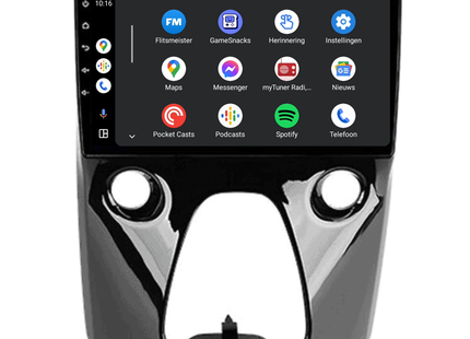 Peugeot 108 | 2014 t/m 2023 | Android 13 | Autoradio | 10 INCH | Met Frame | Carplay & Android Auto