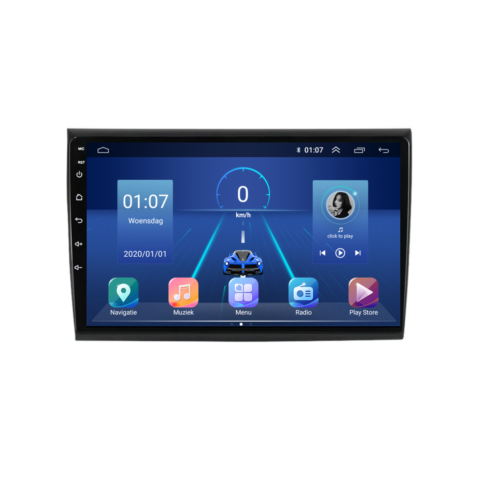 Fiat Bravo | Androide 13 | Radio de coche | 2006 a 2017 | Carplay y Android Auto