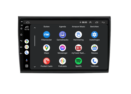 Fiat Bravo | Android 13 | Autoradio | 2006 t/m 2017 | Carplay & Android Auto