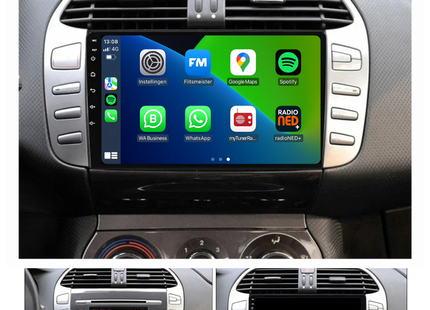 Fiat Bravo | Android 13 | Autoradio | 2006 t/m 2017 | Carplay & Android Auto