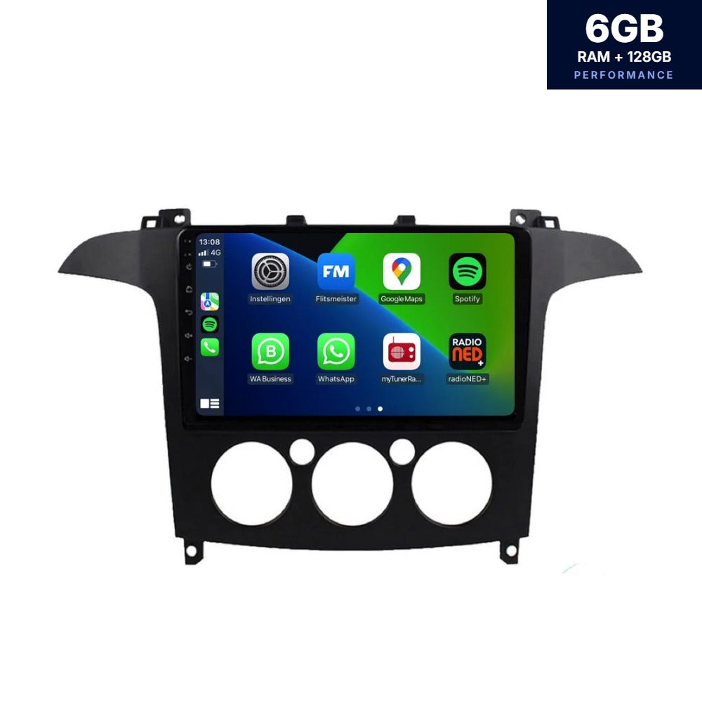 Davilon Ford S-Max | Android 13 | Car radio | 2006 to 2008 | CarPlay & Android Auto
