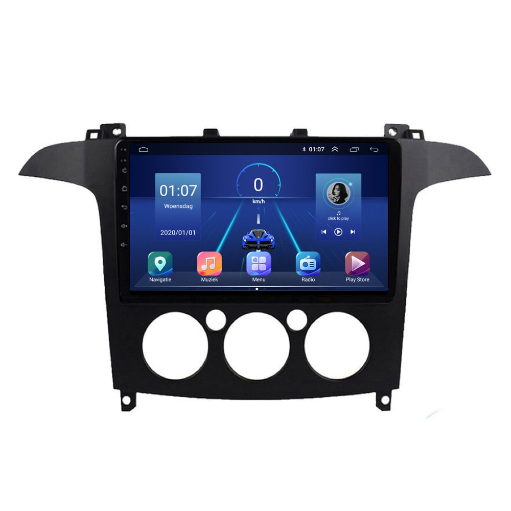 Davilon Ford S-Max | Android 13 | Autoradio | 2006 t/m 2008 | CarPlay & Android Auto