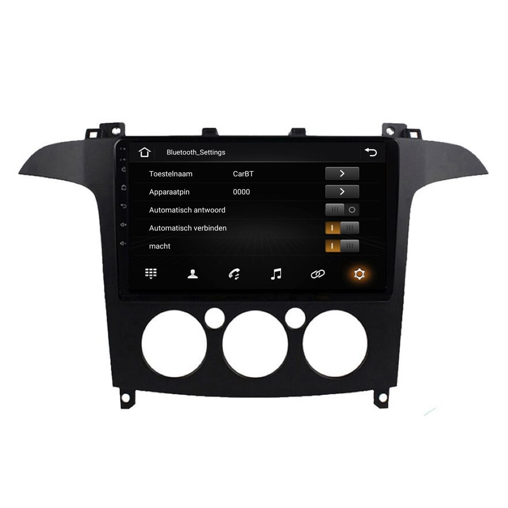 Davilon Ford S-Max | Android 13 | Autoradio | 2006 t/m 2008 | CarPlay & Android Auto