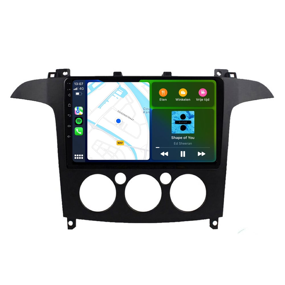 Davilon Ford S-Max | Android 13 | Autoradio | 2006 t/m 2008 | CarPlay & Android Auto