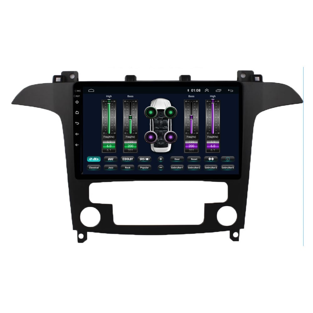 Davilon Ford S-Max CarPlay Autoradio | 2006 t/m 2008 | Android Auto