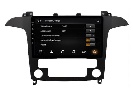 Davilon Ford S-Max CarPlay Autoradio | 2006 t/m 2008 | Android Auto