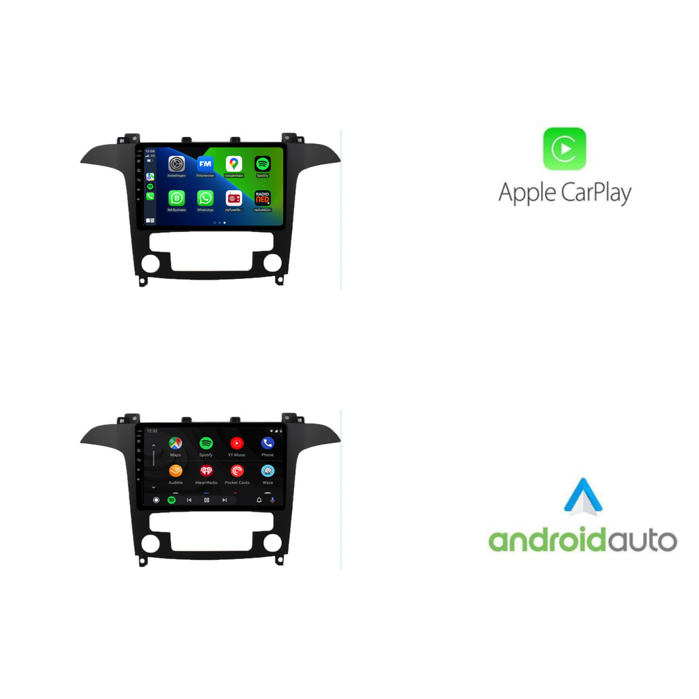 Davilon Ford S-Max CarPlay Autoradio | 2006 t/m 2008 | Android Auto