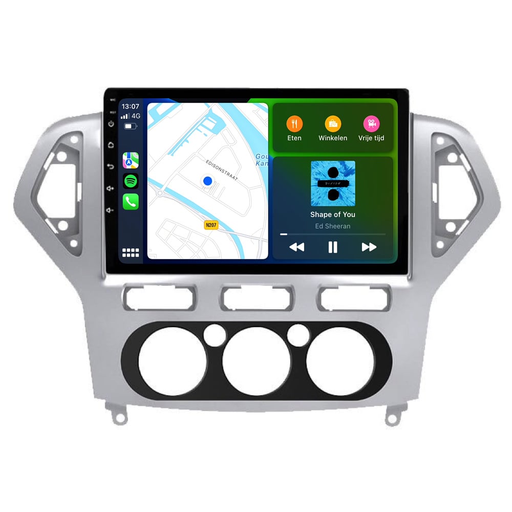 Davilon Ford Mondeo | Androide 13 | Radio de coche | 2003 a 2014 | Carplay y Android Auto