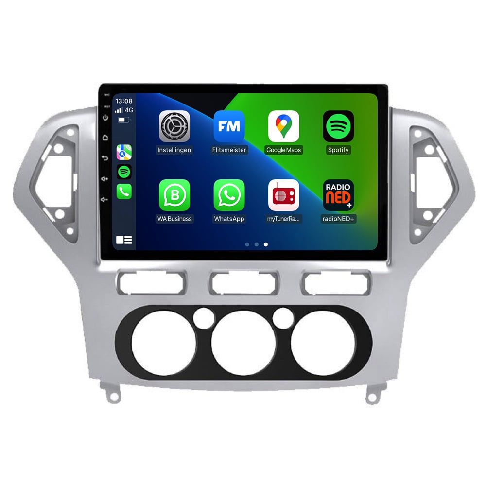 Davilon Ford Mondeo | Androide 13 | Radio de coche | 2003 a 2014 | Carplay y Android Auto