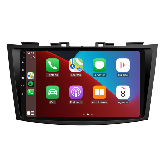 Suzuki Swift | Android 13 | Autoradio | 2011 t/m 2017 | Carplay & Android Auto