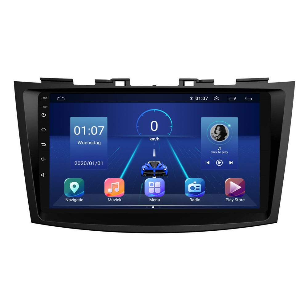 Suzuki Swift | Androide 13 | Radio de coche | 2011 a 2017 | Carplay y Android Auto