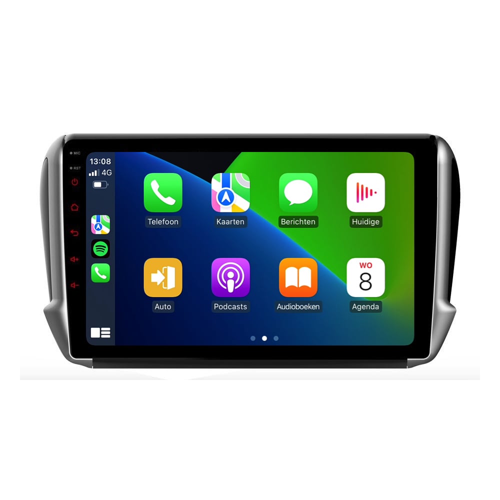 Peugeot 208 | 2008 | Androide 13 | Radio de coche | 2012 a 2019 | CarPlay y Android Auto