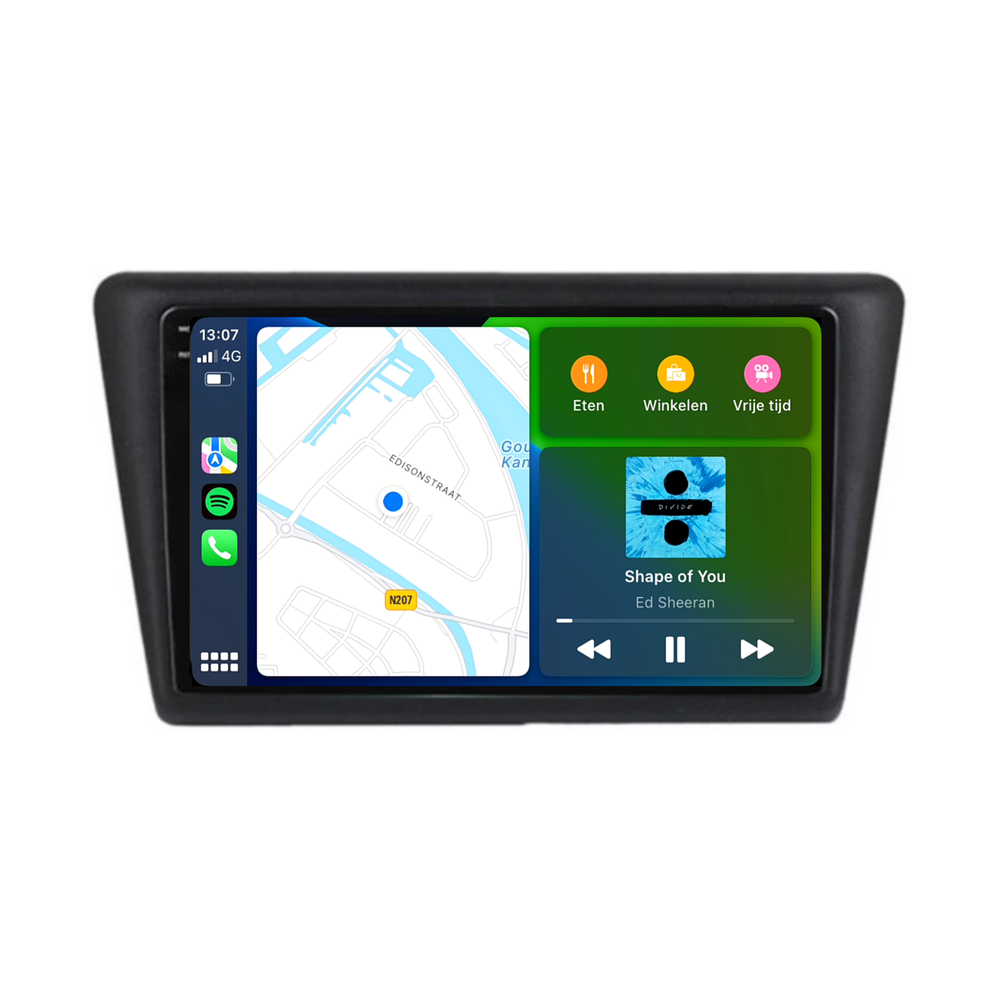 Radio para coche Skoda Rapid CarPlay | 2012 a 2016 | androide 13