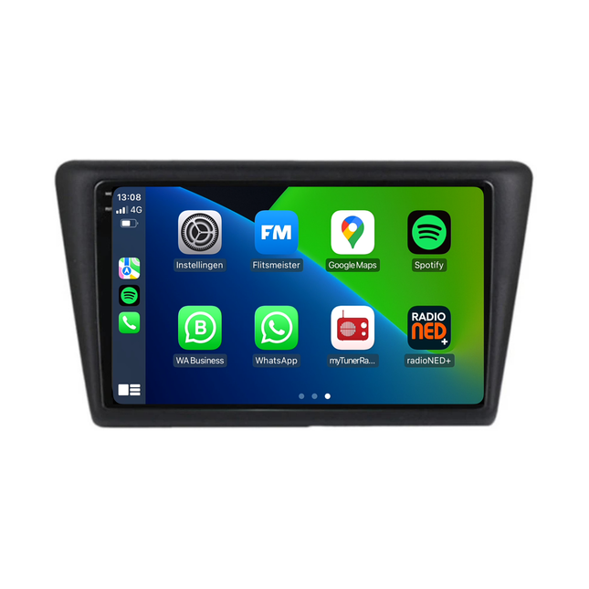 Skoda Rapid CarPlay Autoradio | 2012 t/m 2016 | Android 13