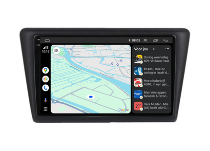 Skoda Rapid CarPlay Autoradio | 2012 t/m 2016 | Android 13
