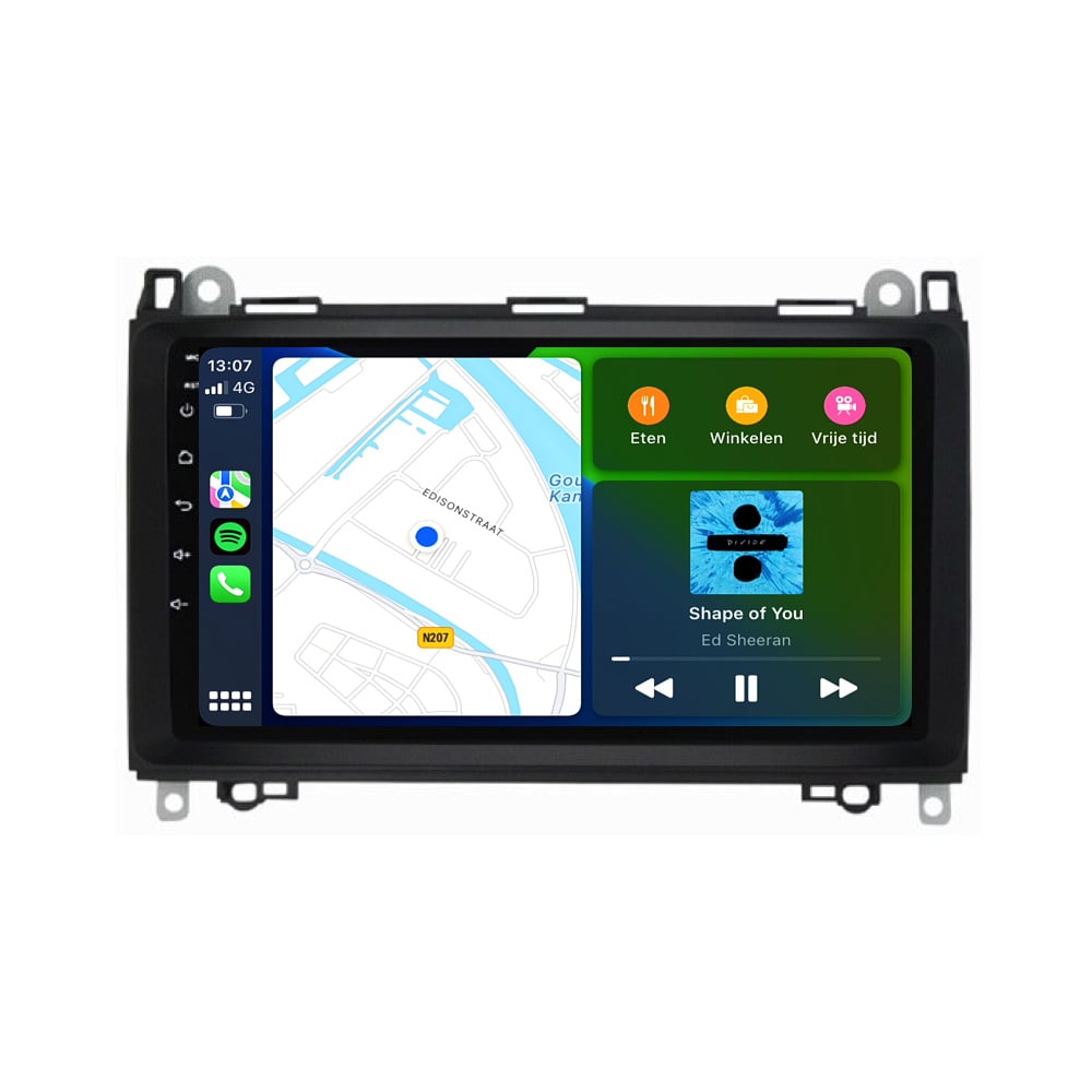 Mercedes Sprinter Vito | Androide 13 | Radio de coche | 2004 a 2018 | CarPlay y Android Auto