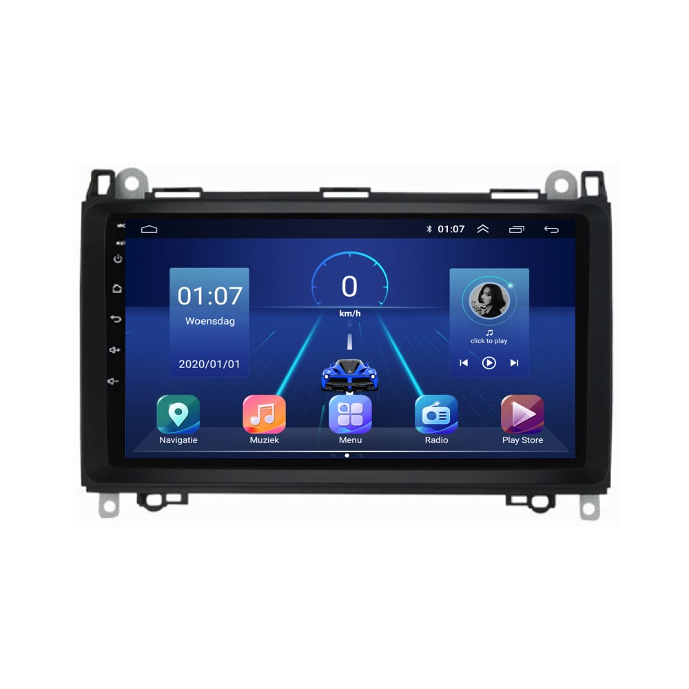Mercedes Sprinter Vito | Androide 13 | Radio de coche | 2004 a 2018 | CarPlay y Android Auto