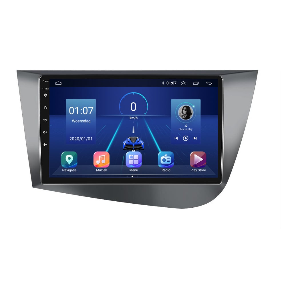 Seat Leon | Android 13 | Autoradio | 2005 t/m 2012 | Carplay & Android Auto