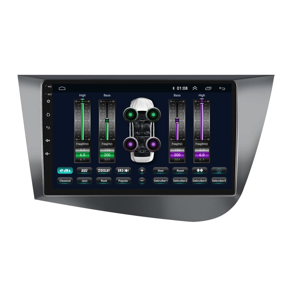 Seat Leon | Android 13 | Autoradio | 2005 t/m 2012 | Carplay & Android Auto