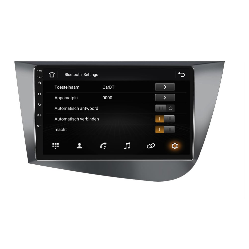 Seat Leon | Android 13 | Autoradio | 2005 t/m 2012 | Carplay & Android Auto