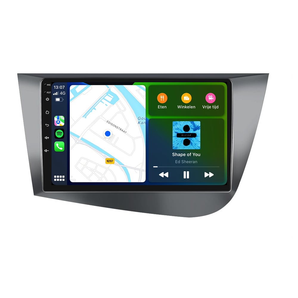 Seat Leon | Android 13 | Autoradio | 2005 t/m 2012 | Carplay & Android Auto