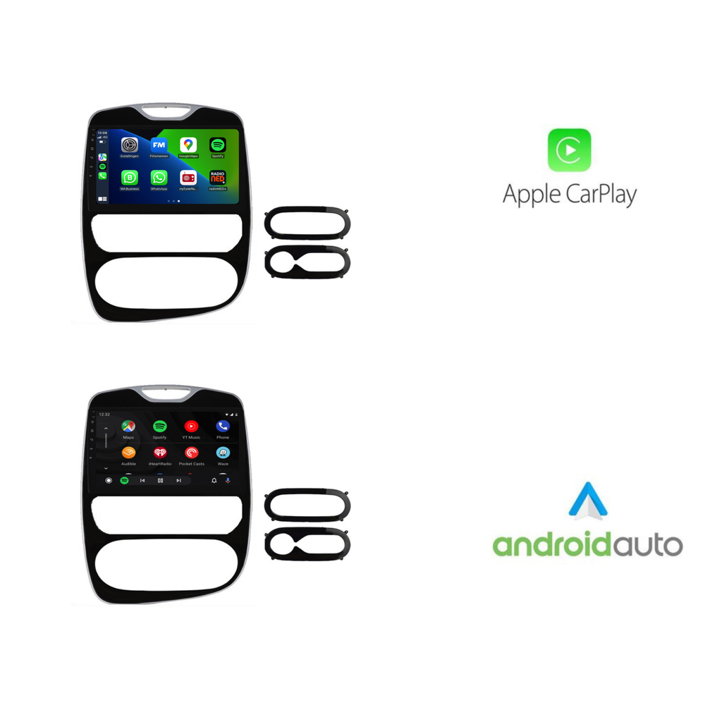 Renault Clio 4 | Androide 13 | Radio de coche Android | 2016 a 2019 | CarPlay y Android Auto