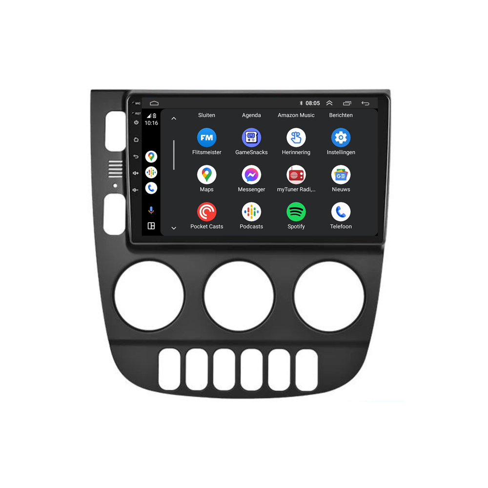 Mercedes ML W163 | Androide 13 | Radio de coche | 1999 a 2004 | Carplay y Android Auto