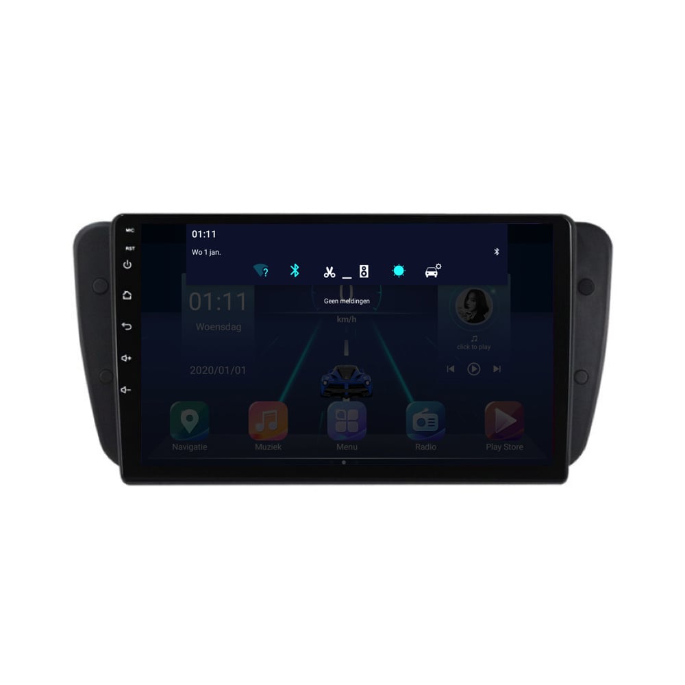 Seat Ibiza | Android 13 | Autoradio | 2008 t/m 2014 | Carplay & Android Auto