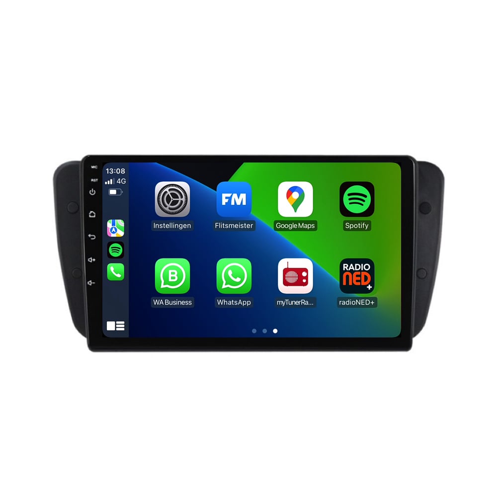 Seat Ibiza | Android 13 | Autoradio | 2008 t/m 2014 | Carplay & Android Auto