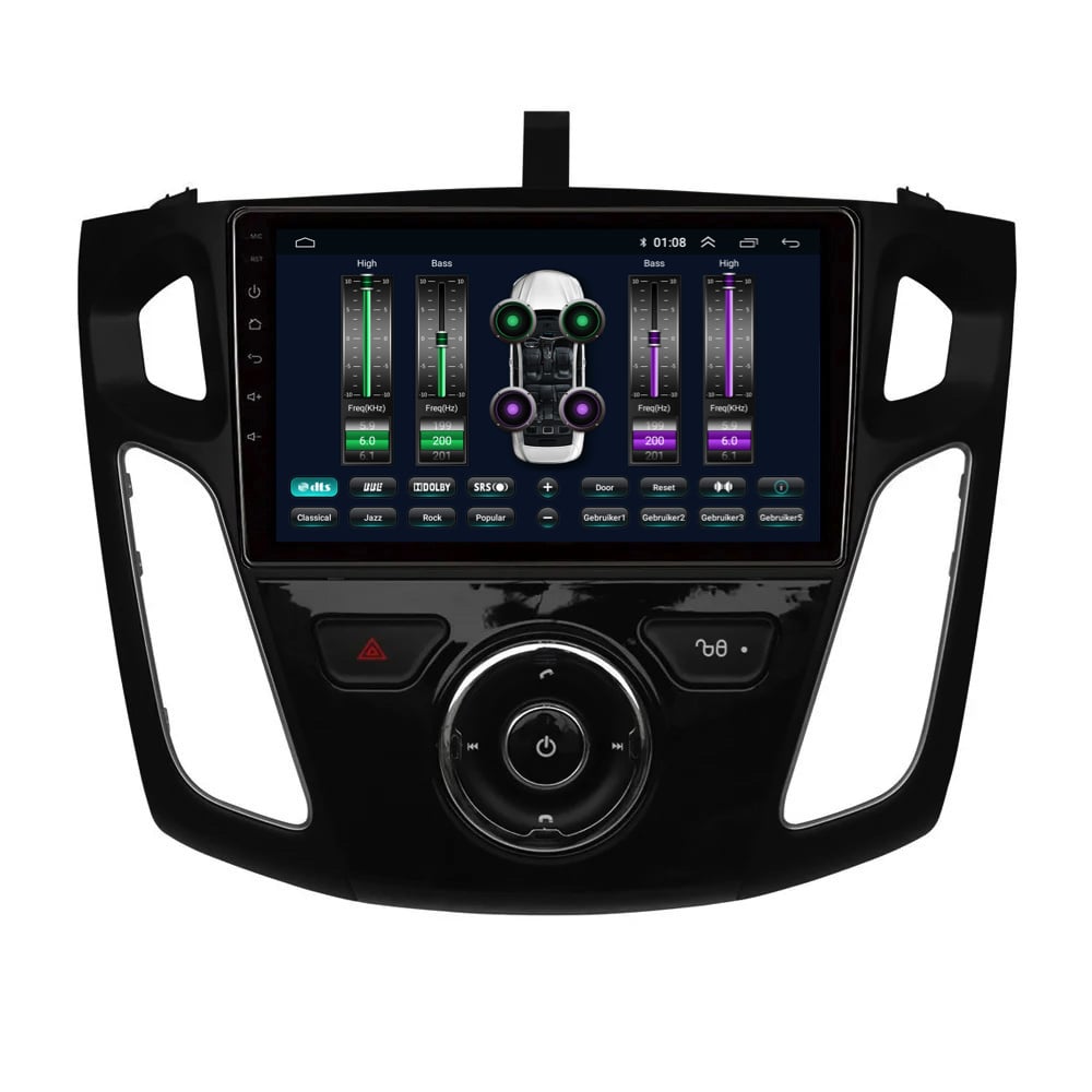 Davilon Ford Focus | Androide 13 | Radio de coche | 2011 a 2017 | Carplay y Android Auto